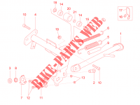 Béquille pour Aprilia RS4 50 2T de 2013