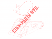 Pompe frein arrière pour Aprilia RSV4 1000 RR de 2016