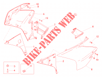 Carène lateral  pour Aprilia RSV4 1000 RR de 2016
