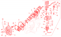 Culasse/Carburateur pour Aprilia SR carb. de 2014