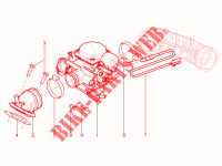 Carburateur complet   Raccord d'admission pour Aprilia SR Motard 4T E3 de 2014