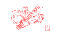 Moteur complet pour Aprilia SR Motard 2T E3 de 2013